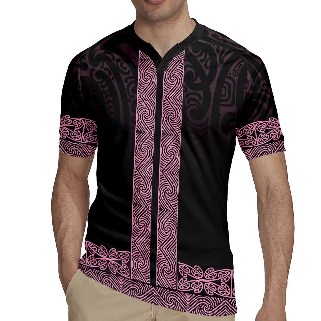 New Zealand Maori Kowhaiwhai Rugby Jersey Mawhero Maui and Mangopare LT9 - Polynesian Pride