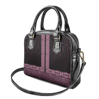 New Zealand Maori Kowhaiwhai Shoulder Handbag Mawhero Maui and Mangopare LT9 - Polynesian Pride