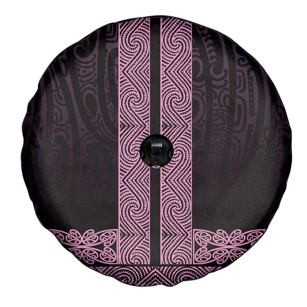 New Zealand Maori Kowhaiwhai Spare Tire Cover Mawhero Maui and Mangopare LT9 - Polynesian Pride