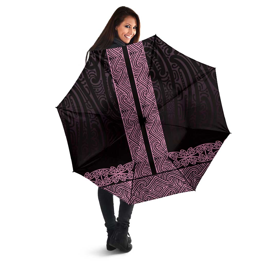 New Zealand Maori Kowhaiwhai Umbrella Mawhero Maui and Mangopare LT9 - Polynesian Pride