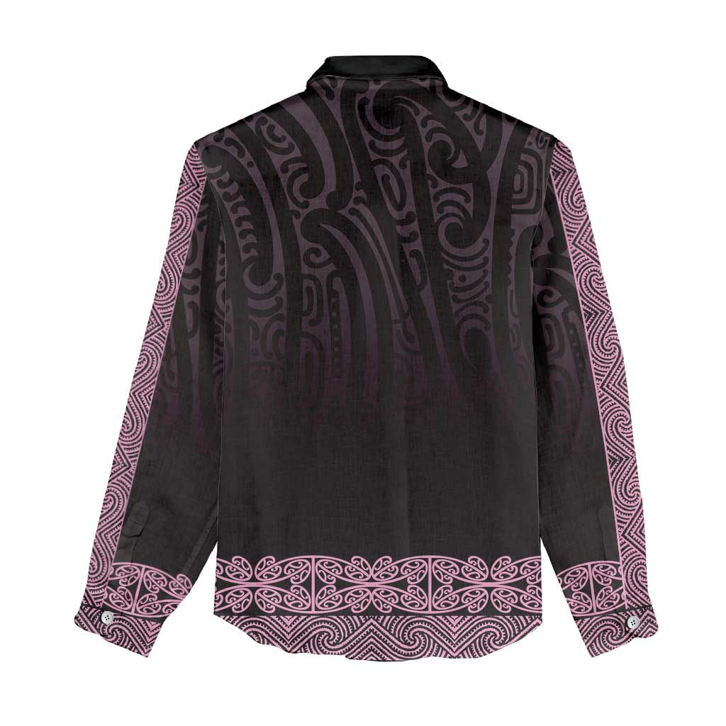 New Zealand Maori Kowhaiwhai Women Casual Shirt Mawhero Maui and Mangopare
