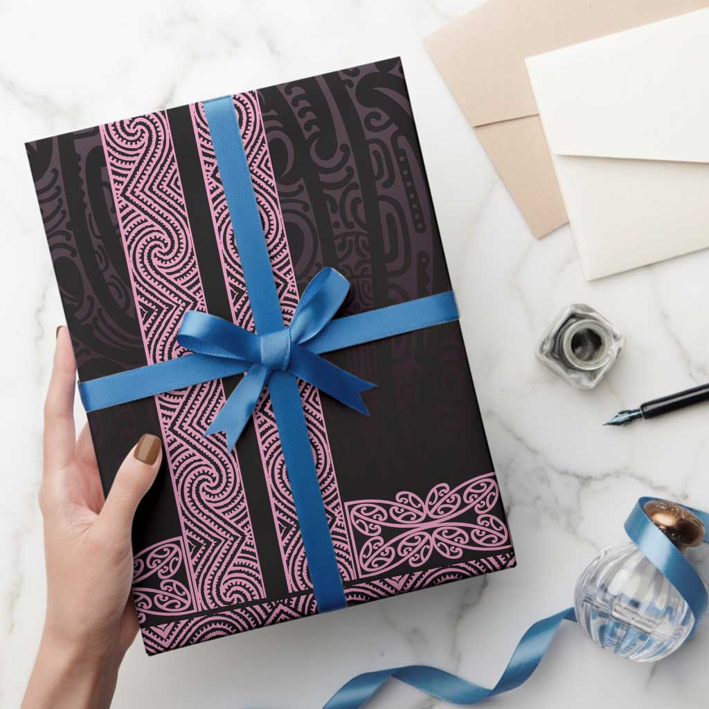 New Zealand Maori Kowhaiwhai Wrapping Paper Mawhero Maui and Mangopare LT9 - Polynesian Pride