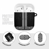 New Zealand Maori Kowhaiwhai AirPods Case Pango Maui and Mangopare LT9 - Polynesian Pride