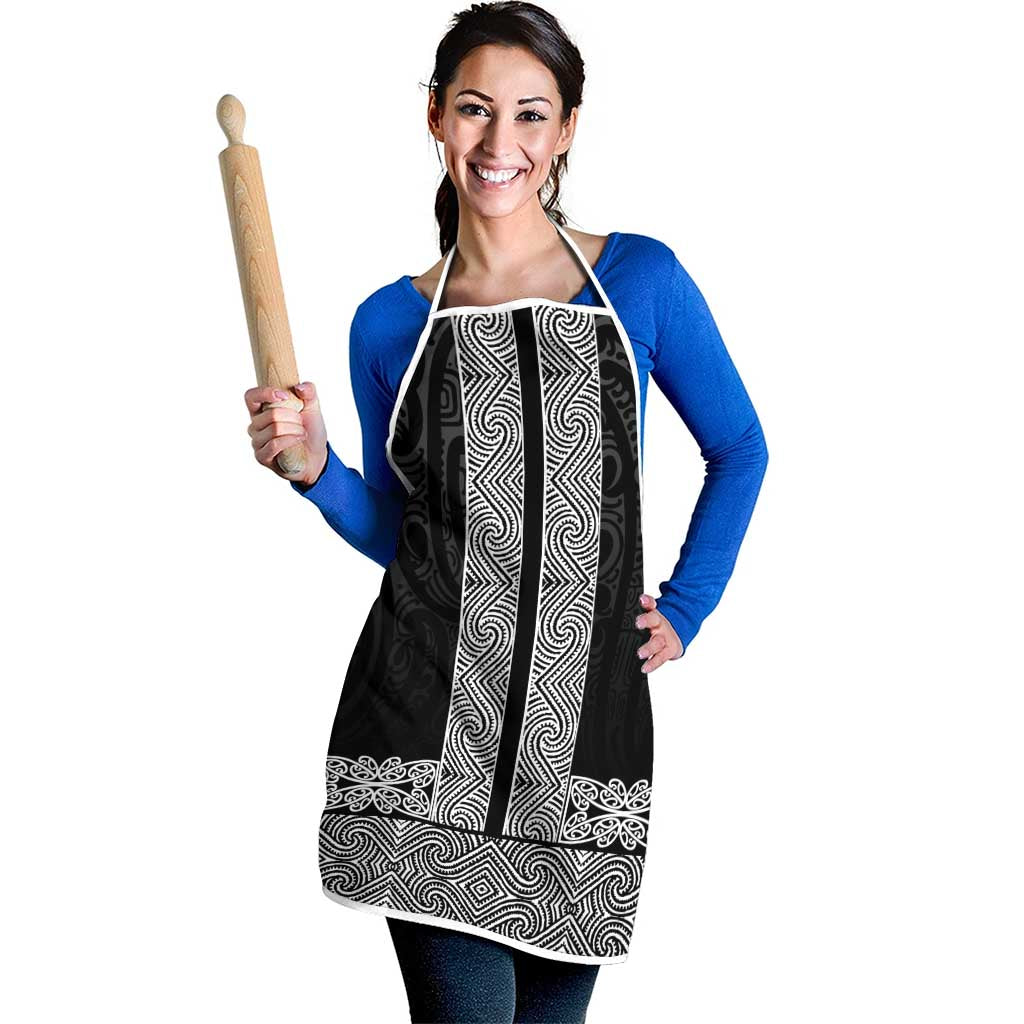 New Zealand Maori Kowhaiwhai Apron Pango Maui and Mangopare - Polynesian Pride