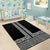 New Zealand Maori Kowhaiwhai Area Rug Pango Maui and Mangopare