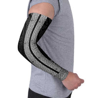 New Zealand Maori Kowhaiwhai Arm Sleeves Pango Maui and Mangopare LT9 - Polynesian Pride