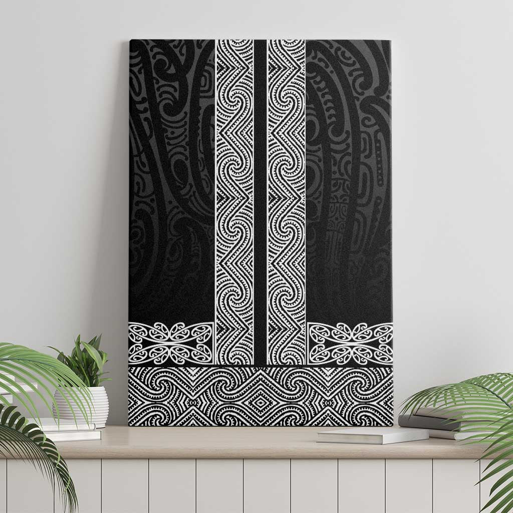 New Zealand Maori Kowhaiwhai Canvas Wall Art Pango Maui and Mangopare LT9 - Polynesian Pride