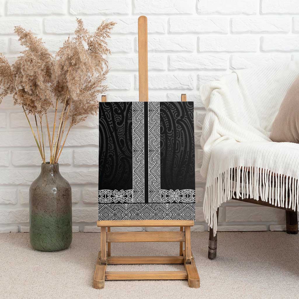 New Zealand Maori Kowhaiwhai Canvas Wall Art Pango Maui and Mangopare LT9 - Polynesian Pride