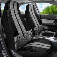 New Zealand Maori Kowhaiwhai Car Seat Cover Pango Maui and Mangopare LT9 - Polynesian Pride