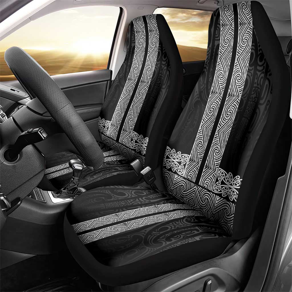 New Zealand Maori Kowhaiwhai Car Seat Cover Pango Maui and Mangopare LT9 - Polynesian Pride