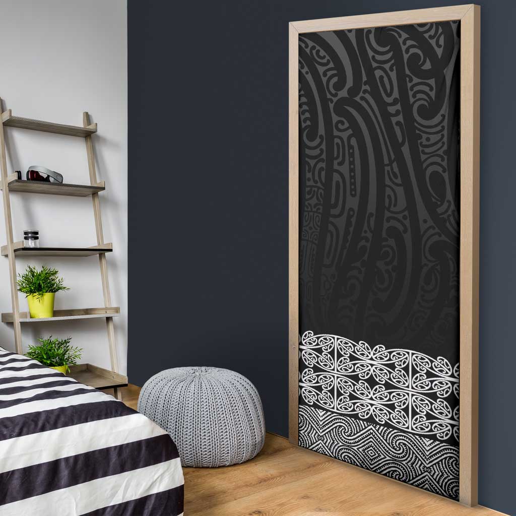New Zealand Maori Kowhaiwhai Door Cover Pango Maui and Mangopare LT9 - Polynesian Pride