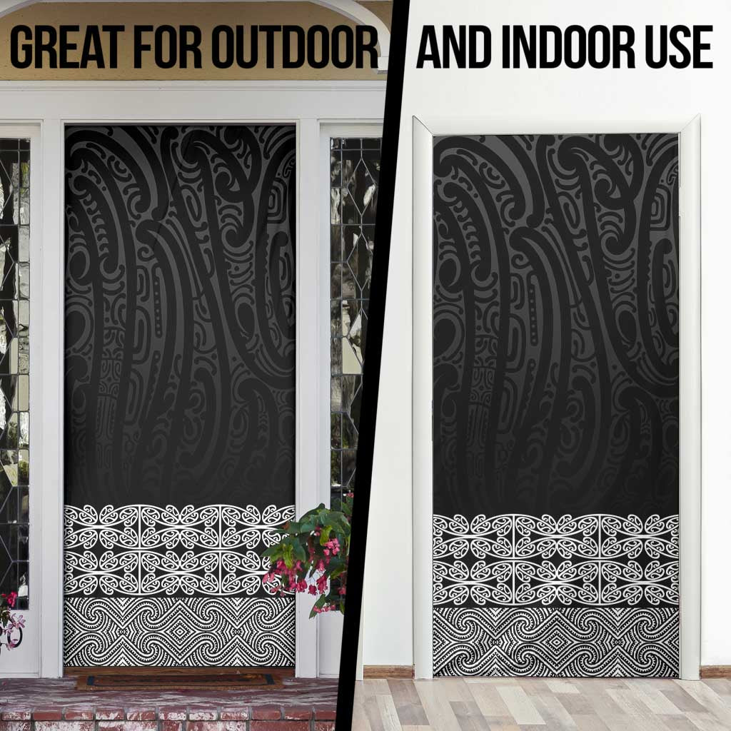 New Zealand Maori Kowhaiwhai Door Cover Pango Maui and Mangopare LT9 - Polynesian Pride