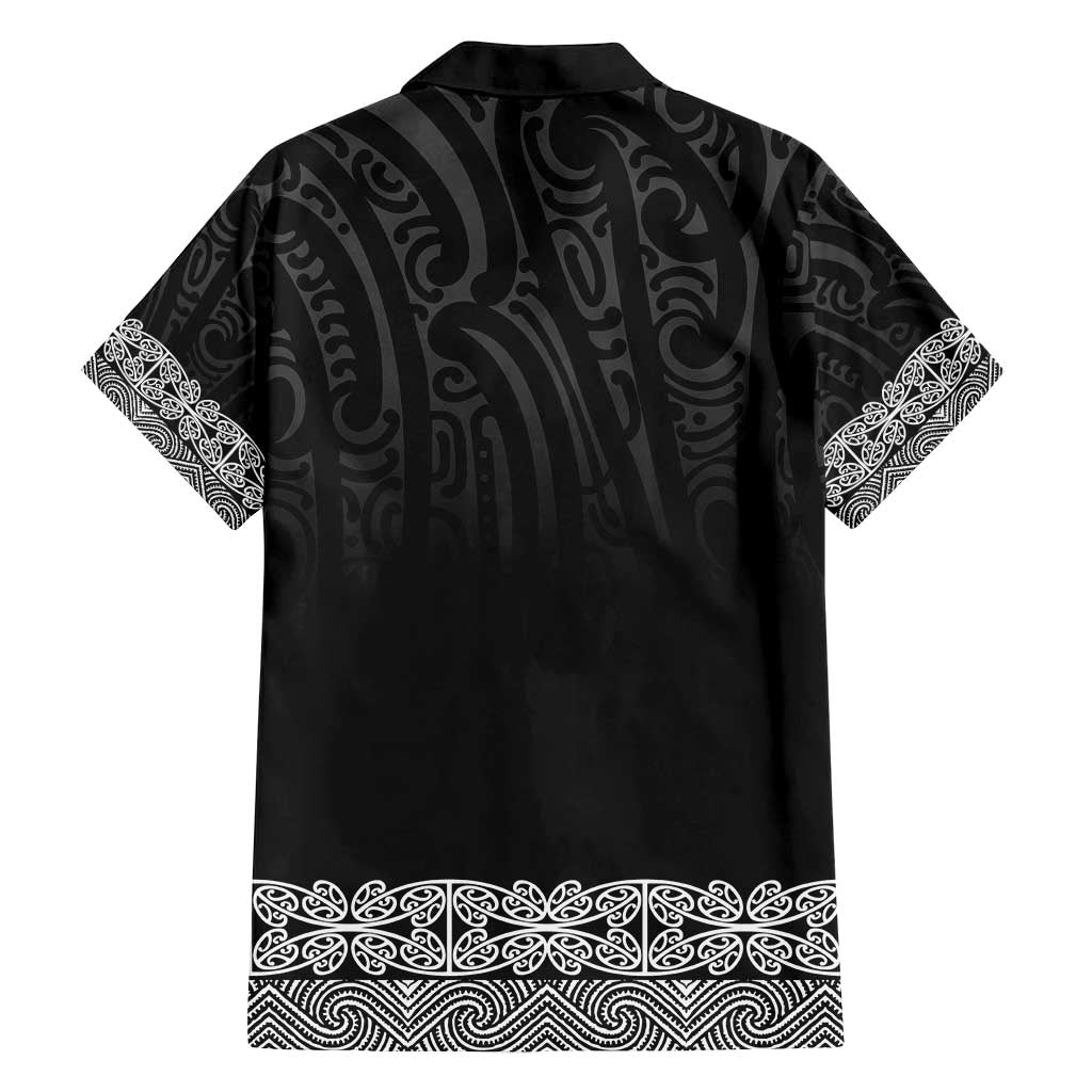 New Zealand Maori Kowhaiwhai Family Matching Puletasi and Hawaiian Shirt Pango Maui and Mangopare LT9 - Polynesian Pride