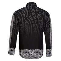 New Zealand Maori Kowhaiwhai Family Matching Summer Maxi Dress and Hawaiian Shirt Pango Maui and Mangopare LT9 - Polynesian Pride