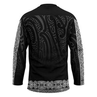New Zealand Maori Kowhaiwhai Hockey Jersey Pango Maui and Mangopare LT9 - Polynesian Pride