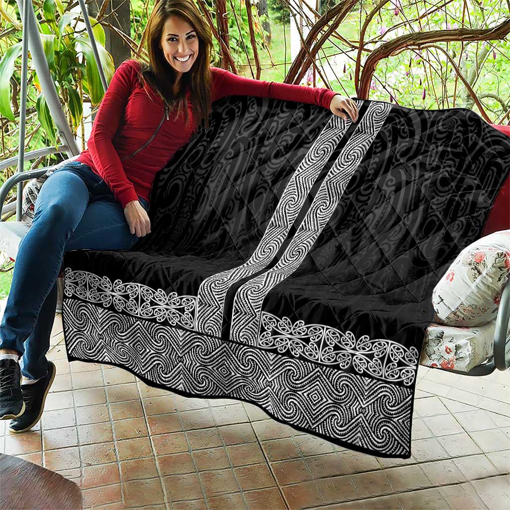 New Zealand Maori Kowhaiwhai Quilt Pango Maui and Mangopare LT9 - Polynesian Pride