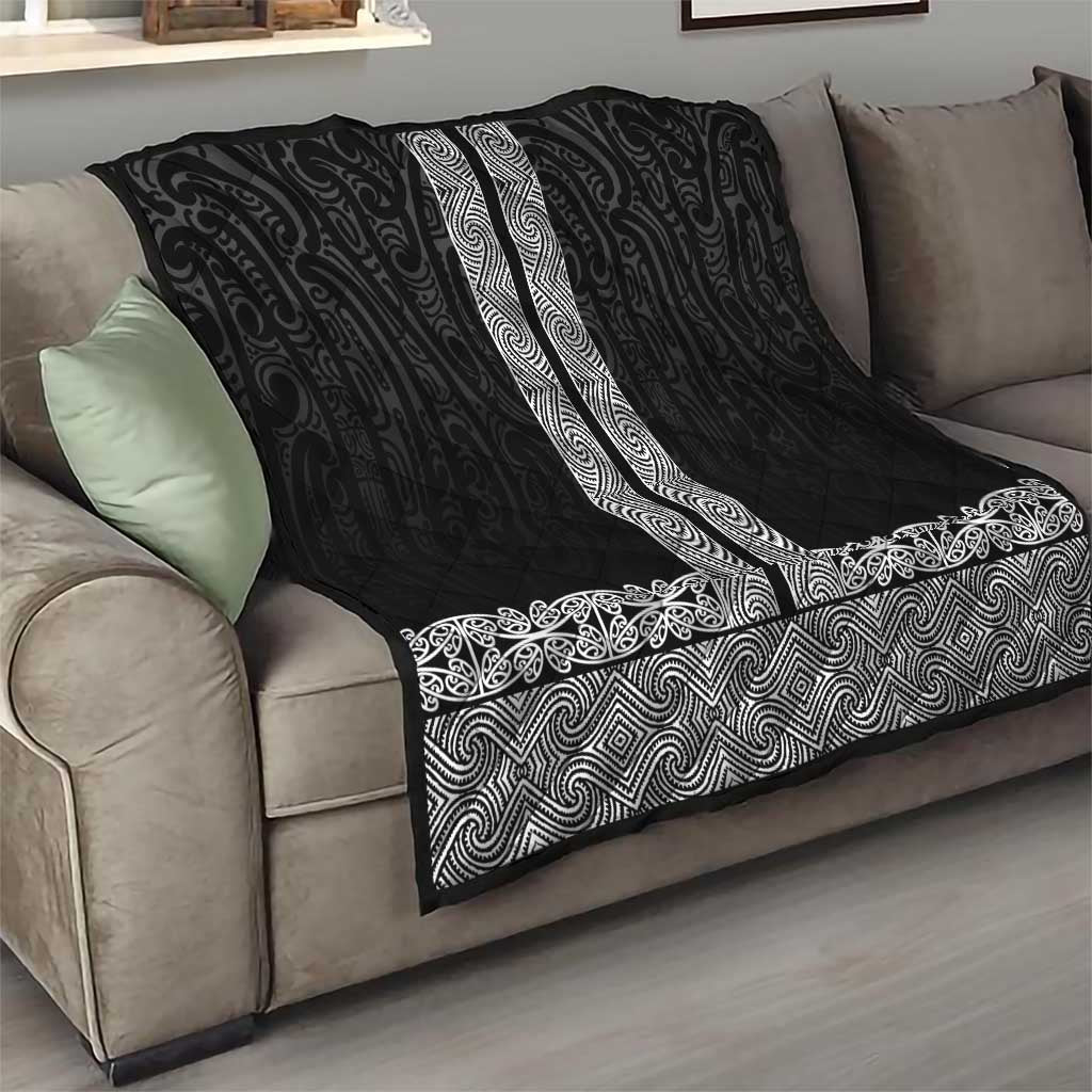 New Zealand Maori Kowhaiwhai Quilt Pango Maui and Mangopare LT9 - Polynesian Pride