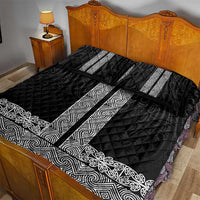 New Zealand Maori Kowhaiwhai Quilt Bed Set Pango Maui and Mangopare LT9 - Polynesian Pride