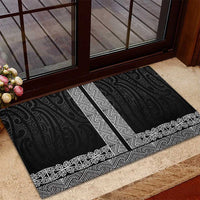 New Zealand Maori Kowhaiwhai Rubber Doormat Pango Maui and Mangopare LT9 - Polynesian Pride