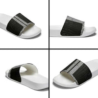 New Zealand Maori Kowhaiwhai Slide Sandals Pango Maui and Mangopare LT9 - Polynesian Pride