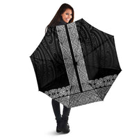 New Zealand Maori Kowhaiwhai Umbrella Pango Maui and Mangopare LT9 - Polynesian Pride