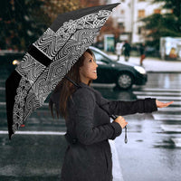 New Zealand Maori Kowhaiwhai Umbrella Pango Maui and Mangopare LT9 - Polynesian Pride