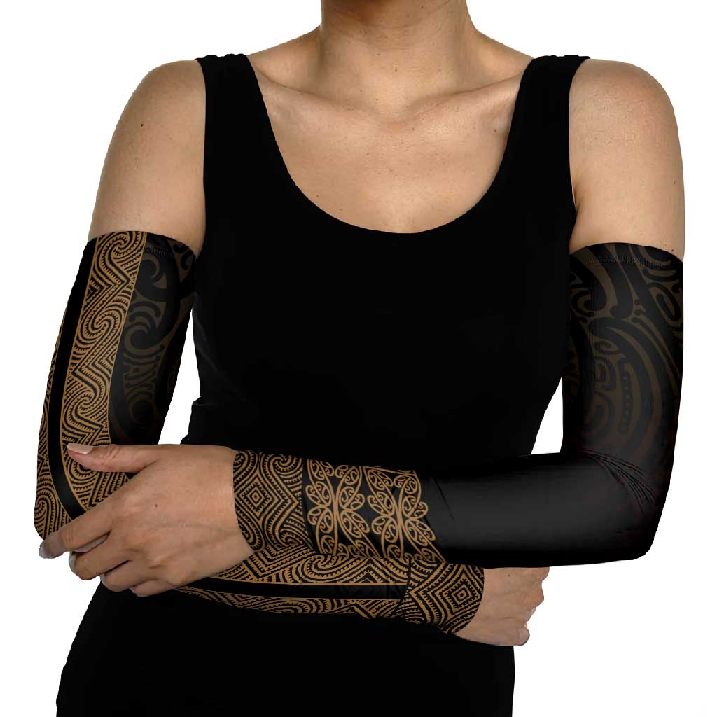 New Zealand Maori Kowhaiwhai Arm Sleeves Parauri Maui and Mangopare LT9 - Polynesian Pride