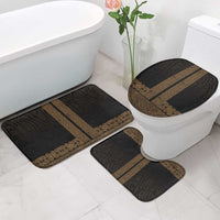 New Zealand Maori Kowhaiwhai Bathroom Set Parauri Maui and Mangopare LT9 - Polynesian Pride