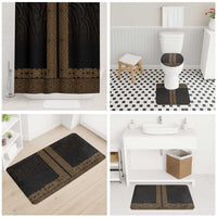 New Zealand Maori Kowhaiwhai Bathroom Set Parauri Maui and Mangopare LT9 - Polynesian Pride