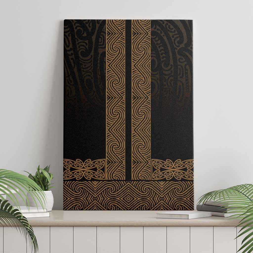 New Zealand Maori Kowhaiwhai Canvas Wall Art Parauri Maui and Mangopare LT9 - Polynesian Pride