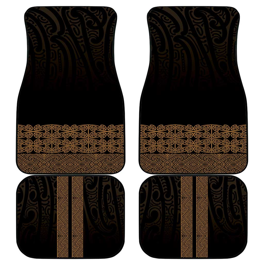 New Zealand Maori Kowhaiwhai Car Mats Parauri Maui and Mangopare LT9 - Polynesian Pride