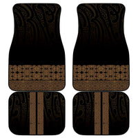 New Zealand Maori Kowhaiwhai Car Mats Parauri Maui and Mangopare LT9 - Polynesian Pride