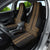 New Zealand Maori Kowhaiwhai Car Seat Cover Parauri Maui and Mangopare
