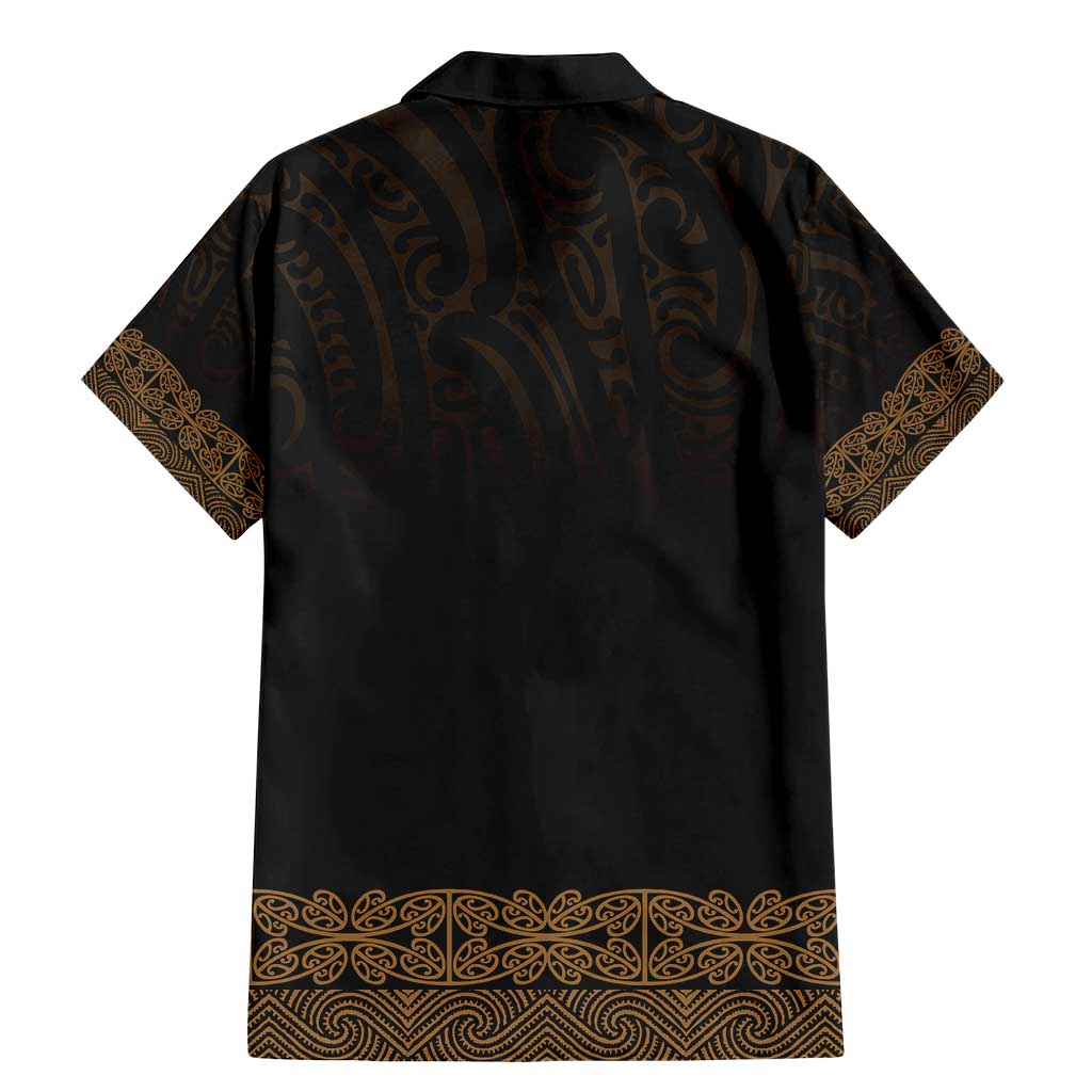 New Zealand Maori Kowhaiwhai Family Matching Mermaid Dress and Hawaiian Shirt Parauri Maui and Mangopare LT9 - Polynesian Pride