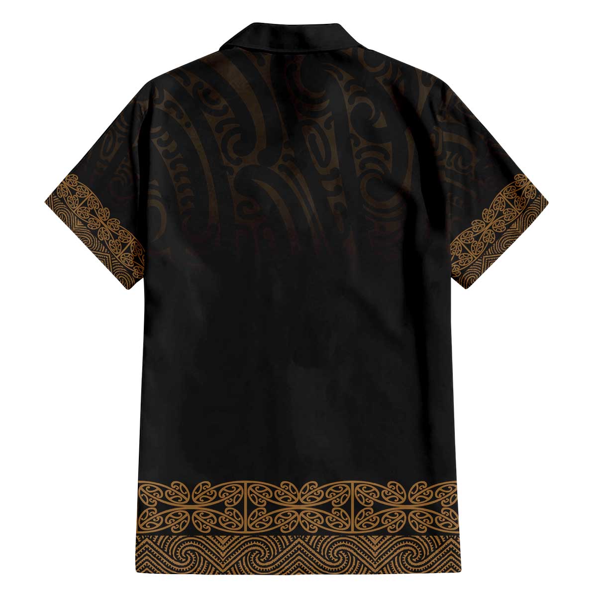 New Zealand Maori Kowhaiwhai Family Matching Off The Shoulder Long Sleeve Dress and Hawaiian Shirt Parauri Maui and Mangopare LT9 - Polynesian Pride