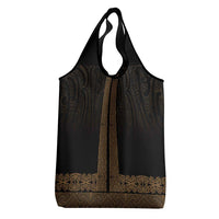 New Zealand Maori Kowhaiwhai Grocery Bag Parauri Maui and Mangopare LT9 - Polynesian Pride