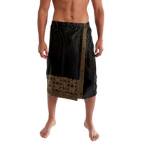 New Zealand Maori Kowhaiwhai Lavalava Parauri Maui and Mangopare LT9 Brown - Polynesian Pride