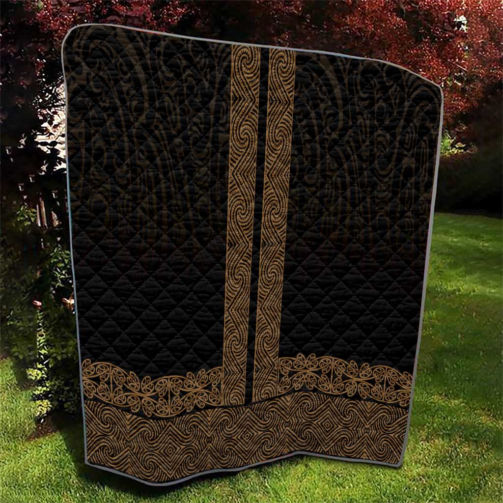 New Zealand Maori Kowhaiwhai Quilt Parauri Maui and Mangopare LT9 - Polynesian Pride