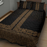 New Zealand Maori Kowhaiwhai Quilt Bed Set Parauri Maui and Mangopare LT9 - Polynesian Pride