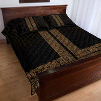 New Zealand Maori Kowhaiwhai Quilt Bed Set Parauri Maui and Mangopare LT9 - Polynesian Pride