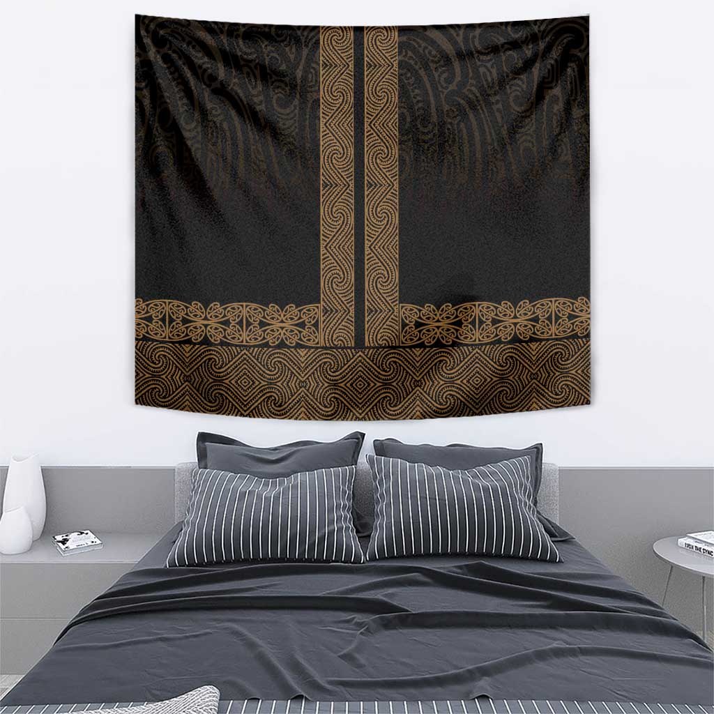 New Zealand Maori Kowhaiwhai Tapestry Parauri Maui and Mangopare LT9 - Polynesian Pride