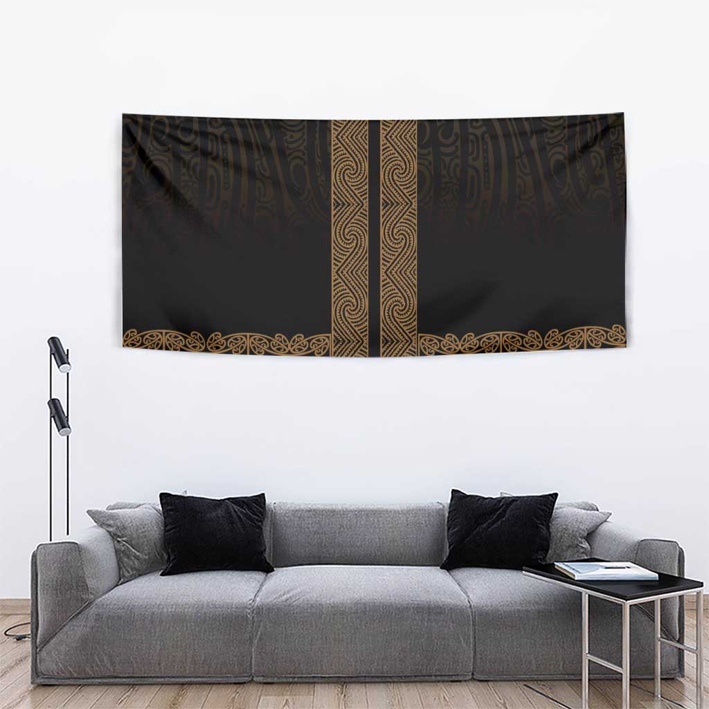New Zealand Maori Kowhaiwhai Tapestry Parauri Maui and Mangopare LT9 - Polynesian Pride