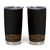 New Zealand Maori Kowhaiwhai Tumbler Cup Parauri Maui and Mangopare