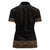 New Zealand Maori Kowhaiwhai Women Polo Shirt Parauri Maui and Mangopare