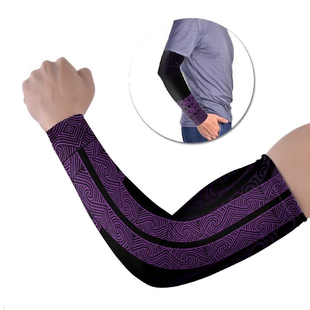 New Zealand Maori Kowhaiwhai Arm Sleeves Waiporoporo Maui and Mangopare - Polynesian Pride