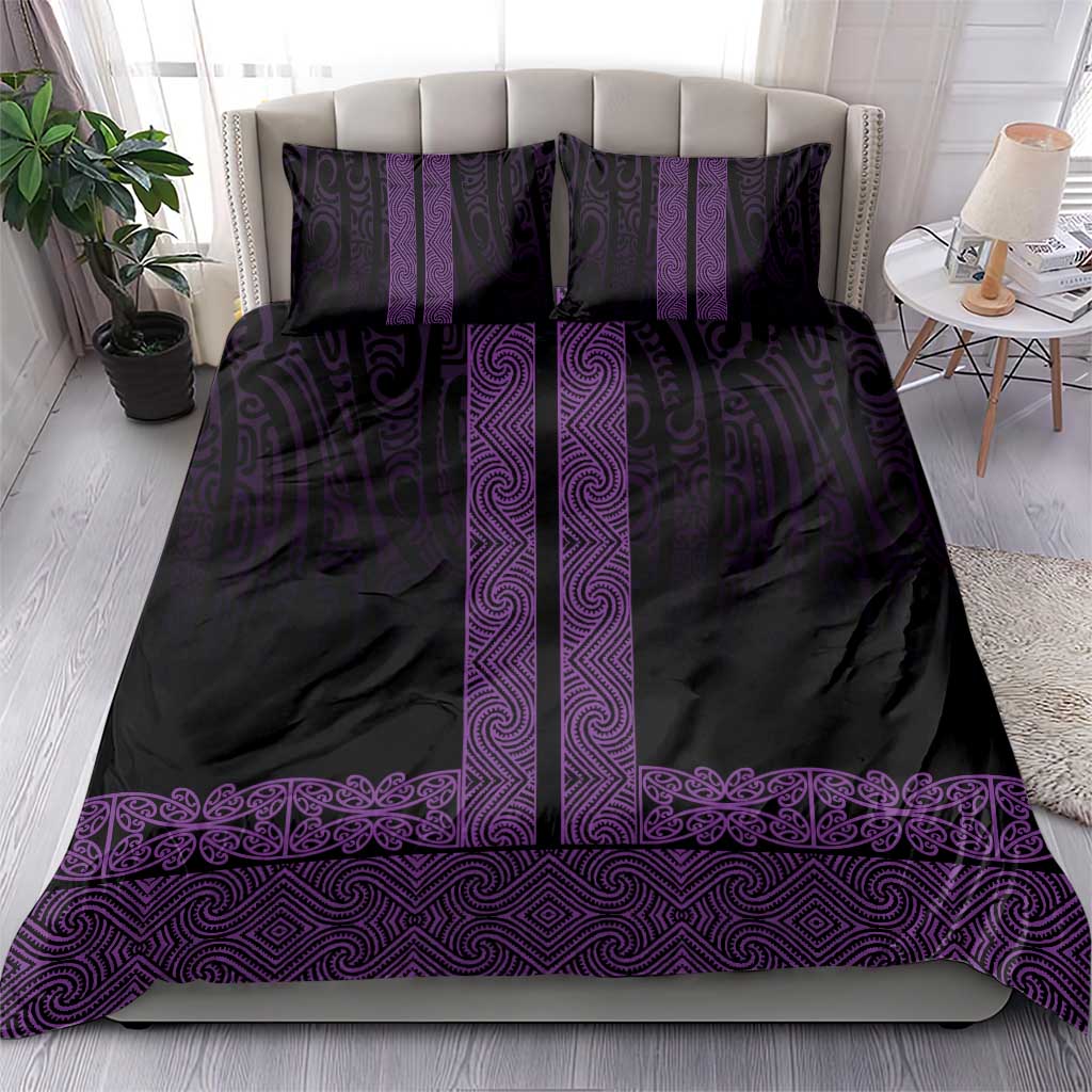 New Zealand Maori Kowhaiwhai Bedding Set Waiporoporo Maui and Mangopare LT9 - Polynesian Pride