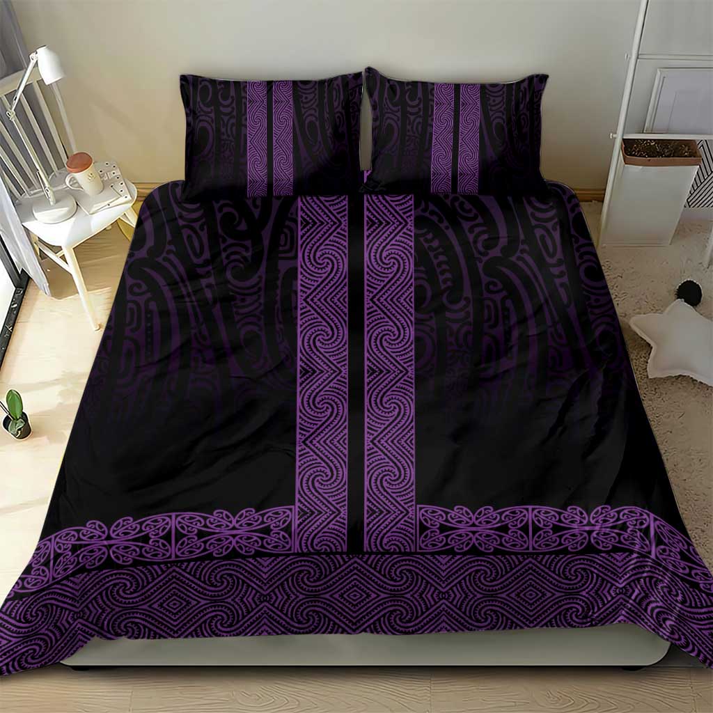 New Zealand Maori Kowhaiwhai Bedding Set Waiporoporo Maui and Mangopare LT9 - Polynesian Pride