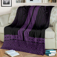 New Zealand Maori Kowhaiwhai Blanket Waiporoporo Maui and Mangopare LT9 - Polynesian Pride