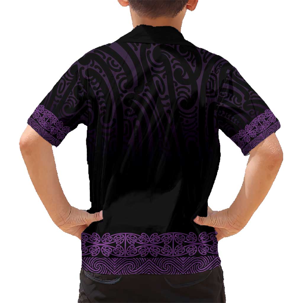 New Zealand Maori Kowhaiwhai Hawaiian Shirt Waiporoporo Maui and Mangopare LT9 - Polynesian Pride