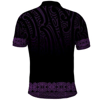 New Zealand Maori Kowhaiwhai Polo Shirt Waiporoporo Maui and Mangopare LT9 - Polynesian Pride